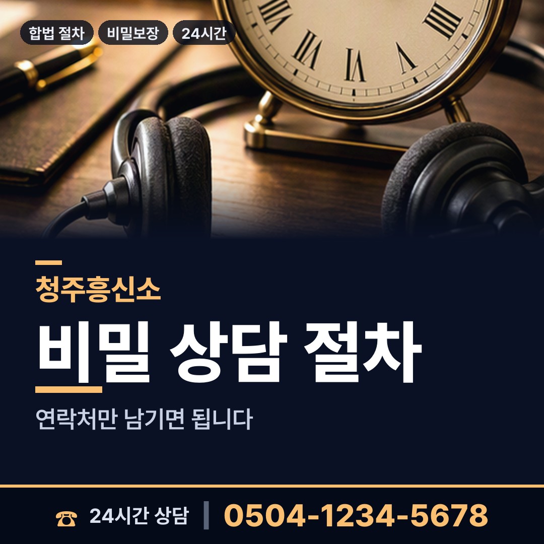 청주 내수읍 중소기업조사 상담 안내